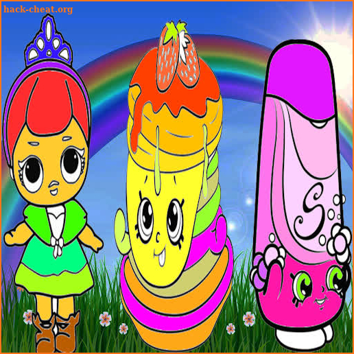 Dolls Coloring - lol shopkin screenshot