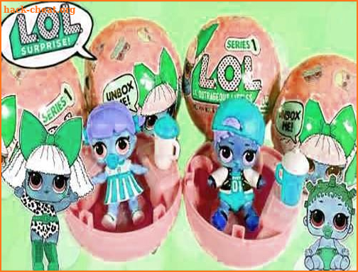 Dolls Surprise Opening Eggs - LQL 2018 Toys screenshot