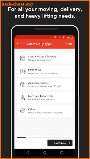 Dolly: Find Movers, Delivery & More On-Demand screenshot