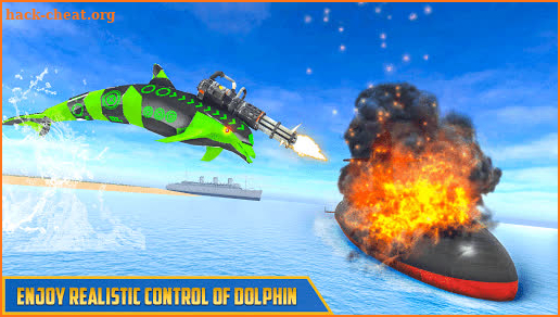 Dolphin Robot Transform: Robot War screenshot