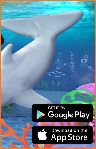 Dolphin Show Fun Game Aquarium Background screenshot