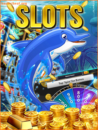 Dolphin Slots: Deluxe Pearl screenshot