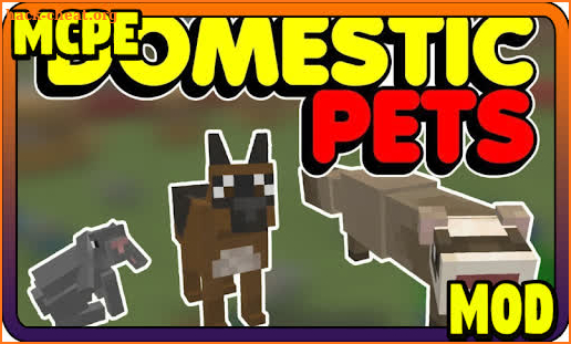 Domestic Pets MCPE - Minecraft Mod screenshot