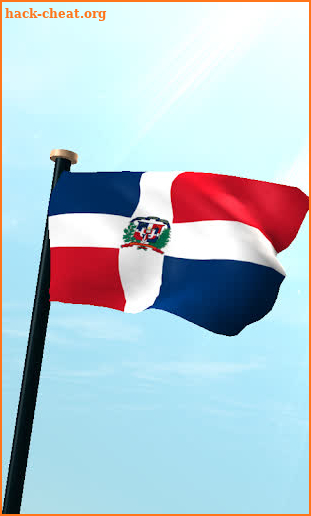 Dominican Republic Flag Free screenshot