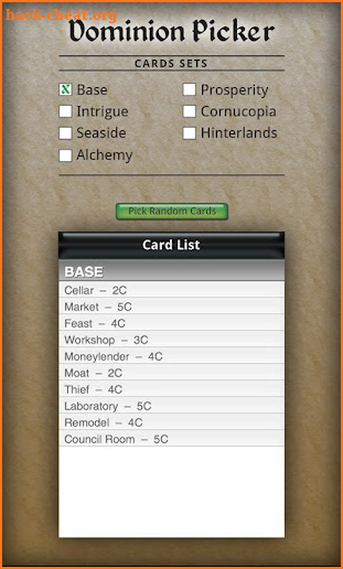Dominion Picker screenshot
