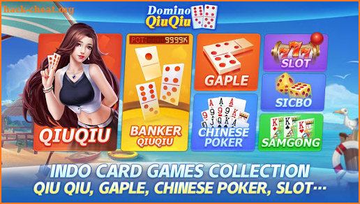 Domino 99 & Gaple 2019 - Qiu Qiu · Kiu Kiu Poker screenshot