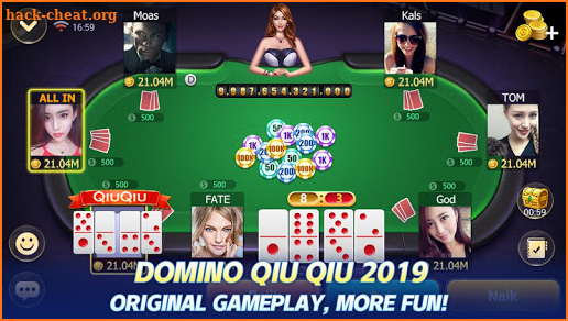 Domino 99 & Gaple 2019 - Qiu Qiu · Kiu Kiu Poker screenshot