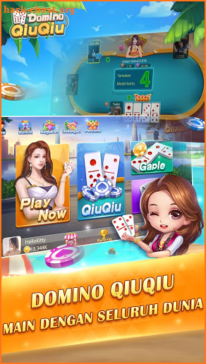 Domino QiuQiu(99·QQ)-Gaple/Texas lokal online screenshot