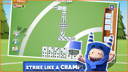 Dominoes Oddbods Striker screenshot