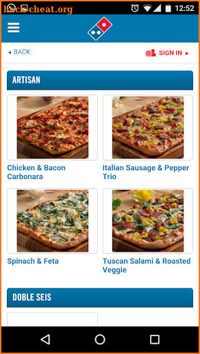 Domino’s Pizza Caribbean screenshot