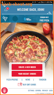 Domino's Pizza USA screenshot