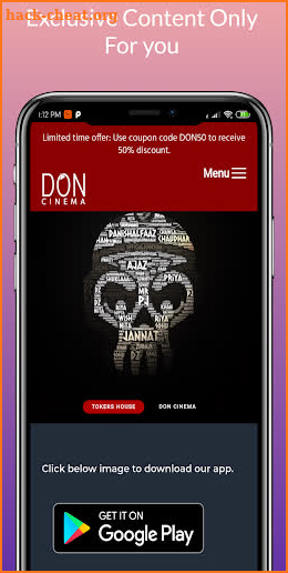 Don Cinema screenshot