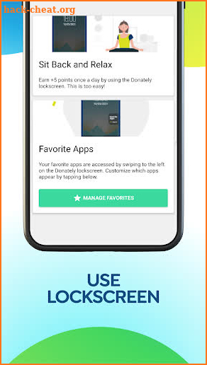 Donately - Lock Screen Rewards screenshot