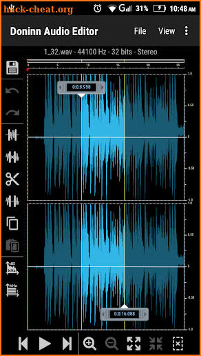 Doninn Audio Editor screenshot