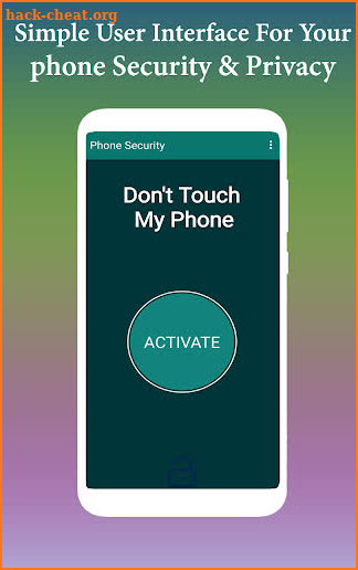 Don't Touch My Mobile screenshot