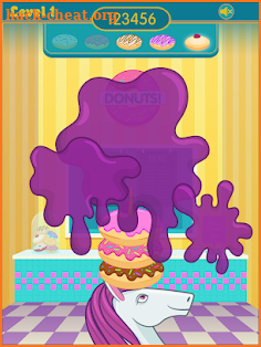 Donut Drop by ABCya screenshot