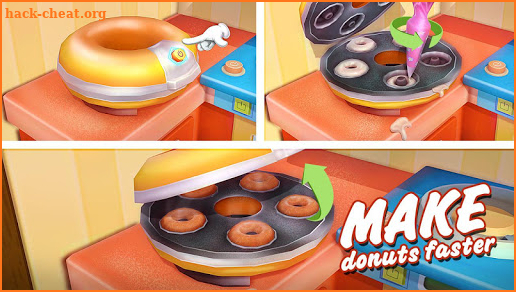 Donut Maker 3d - Sweet Bakery & Cake Shop screenshot