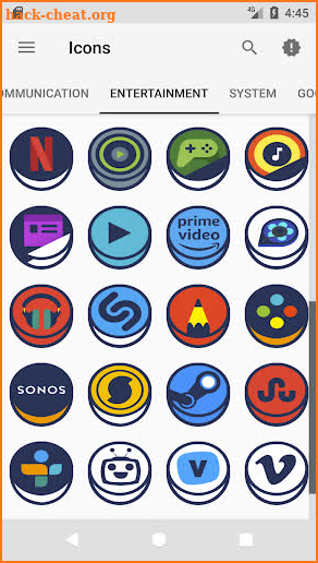 Doodle Button - Icon Pack screenshot