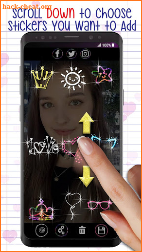 Doodle Photo Editor 😜 Stickers for Pictures screenshot