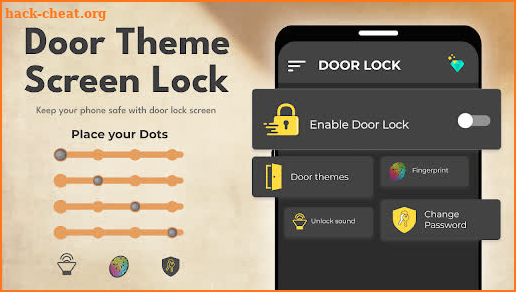 Door Screen Lock App screenshot