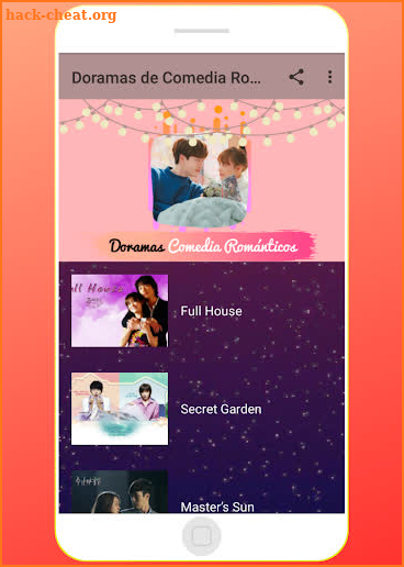 Doramas de Comedia Romántica screenshot