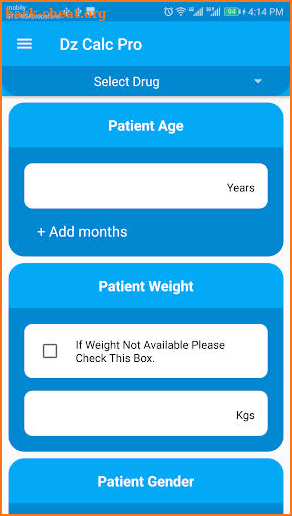 Dose Calculator Pro screenshot