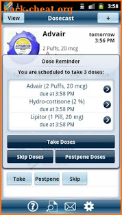 Dosecast - Medication Reminder screenshot