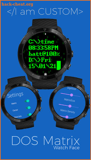 Dosmatrix Watch Face Pro screenshot