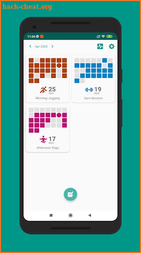 Dot Habit - Diary, Notes, Journal, Habit Tracker screenshot