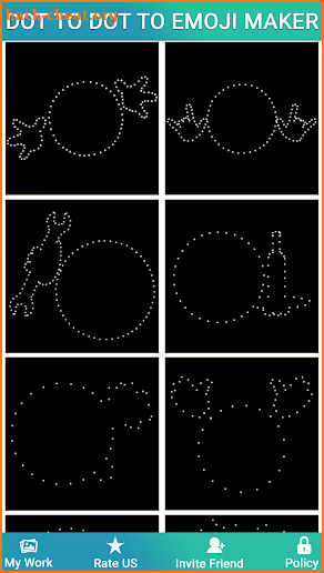 Dot To Dot To Emoji Maker: Connect The Dots screenshot