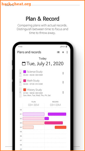 dote timer - Most efficient time management app screenshot