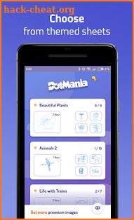 DotMania - Dot to Dot Puzzles for Everyone screenshot