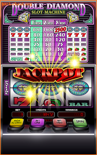 Double Diamond Slot Machine screenshot