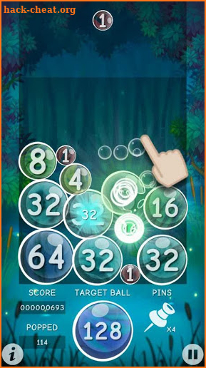 Double the Bubble - 2048 screenshot