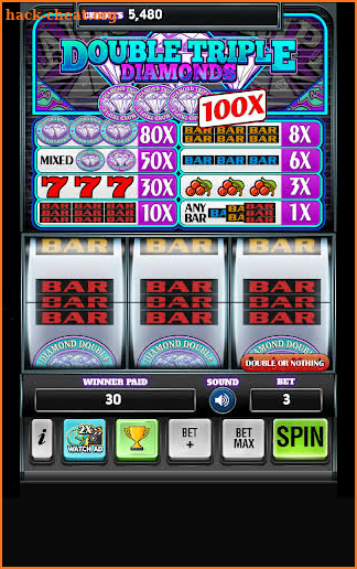 Double Triple Diamonds Slots - Free Slots screenshot