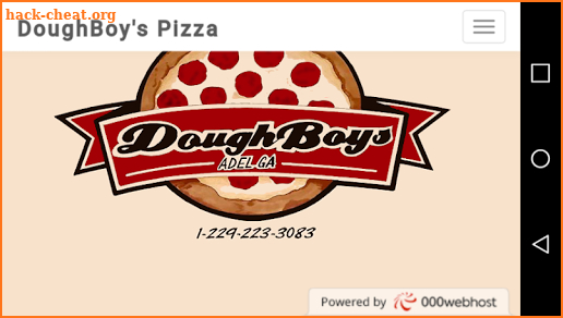 DoughBoy's Pizza screenshot