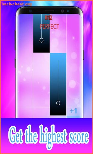 Dove Cameron Piano Tiles Game screenshot