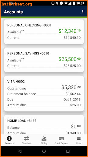 Downeast Credit Union Mobile screenshot