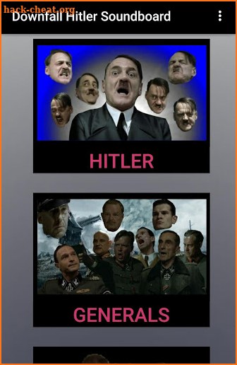 Downfall Hitler Soundboard screenshot