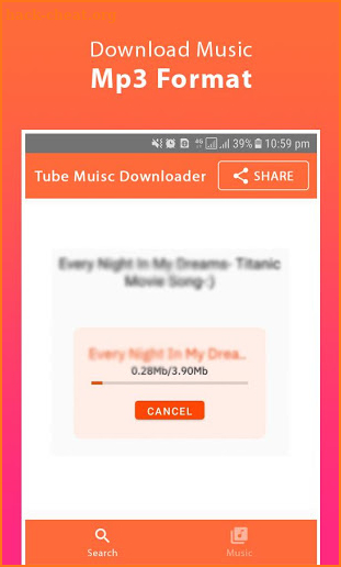 Download Mp3 Music - Free Mp3 Music Downloader screenshot