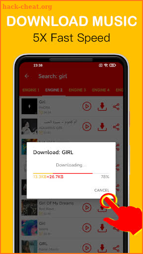 Download Music Mp3 Downloader screenshot