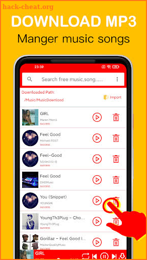 Download Music Mp3 Downloader screenshot