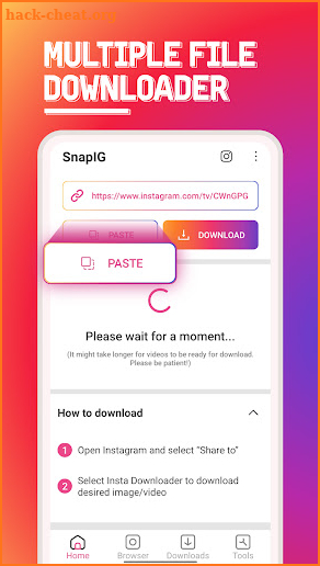 Downloader for Instagram IG screenshot