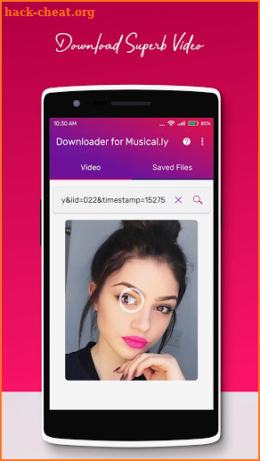 Downloader for Musical.ly screenshot