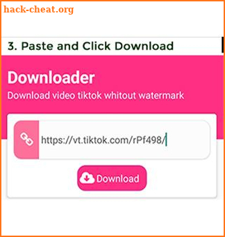 Downloader TikTok No Watermark - DoTik screenshot