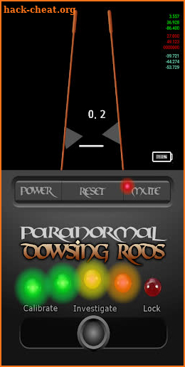 Dowsing Rods EMF app screenshot