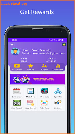 Dozer Rewards - Play Games screenshot