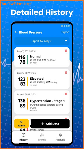 Dr. Blood Pressure screenshot