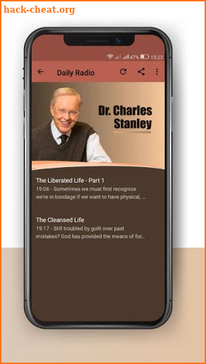 Dr. Charles Stanley - Sermons - Daily Devotional screenshot