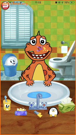 Dr. Dino -Bath, dress & potty training screenshot